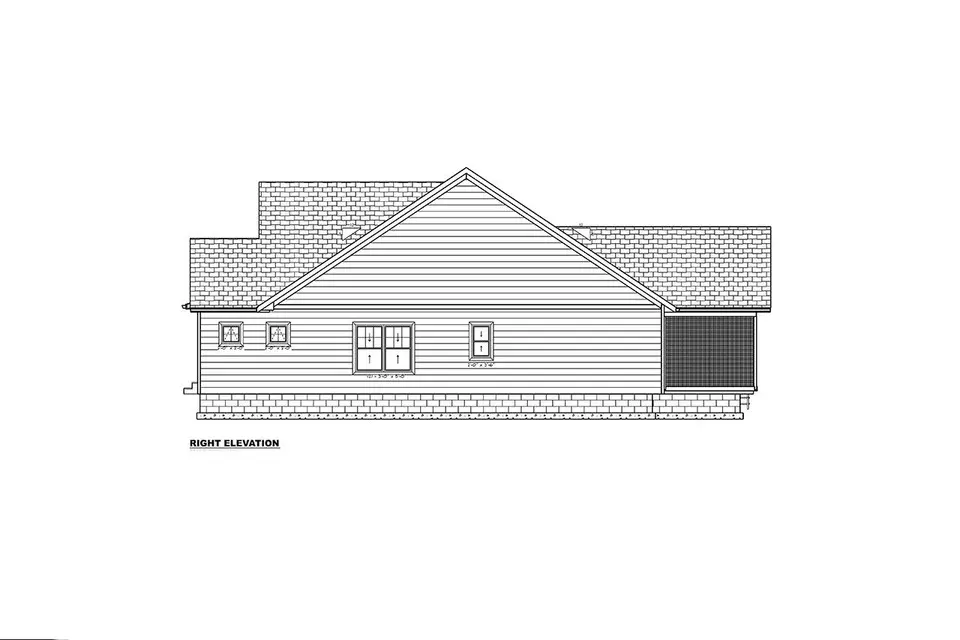 1-Story House Plan 1676 ft²: 3 Beds, 2 Baths, Open Floor Plan, 1-Car Garage