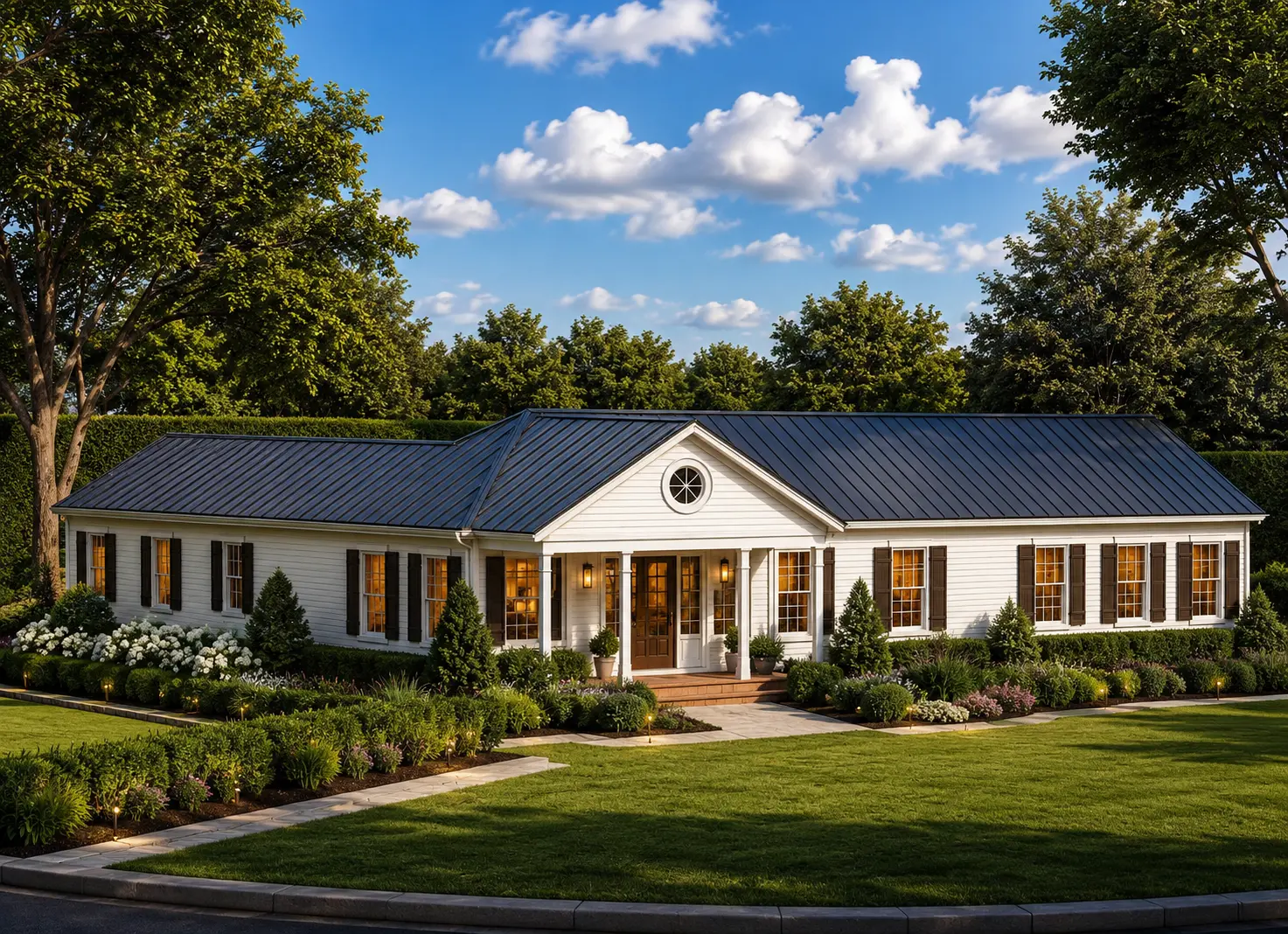 1-Story House Plan 2565 ft²: 3 Beds, 3 Baths, Open Floor Plan, without Garage