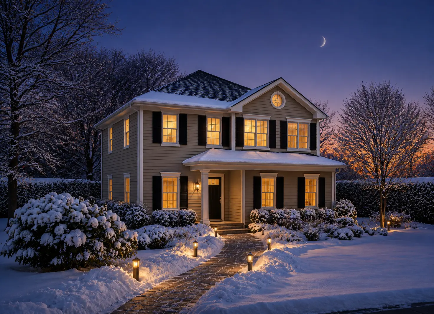 2-Story House Plan 2261 ft²: 3 Beds, 3 Baths, without Garage