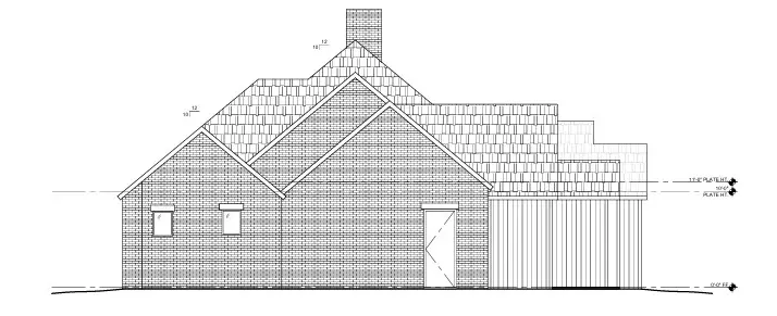 1-Story House Plan 2600 ft²: 4 Beds, Home Office, 3 Baths, Open Floor Plan, without Garage