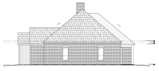 1-Story House Plan 2600 ft²: 4 Beds, Home Office, 3 Baths, Open Floor Plan, without Garage