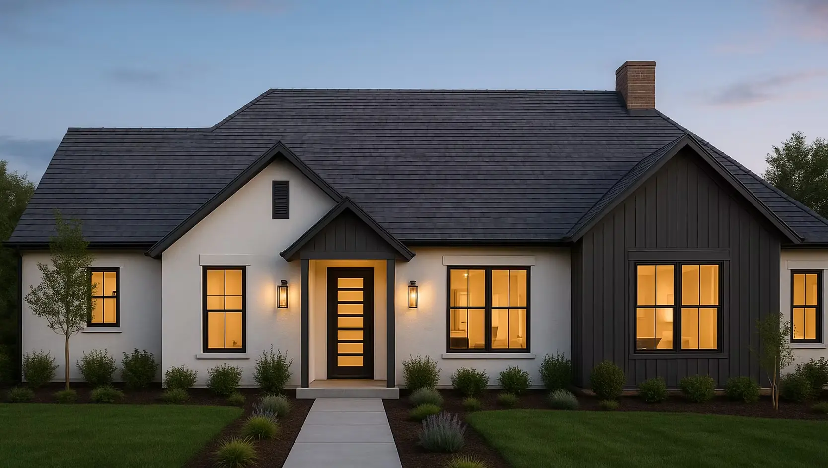 1-Story House Plan 2600 ft²: 4 Beds, Home Office, 3 Baths, Open Floor Plan, without Garage