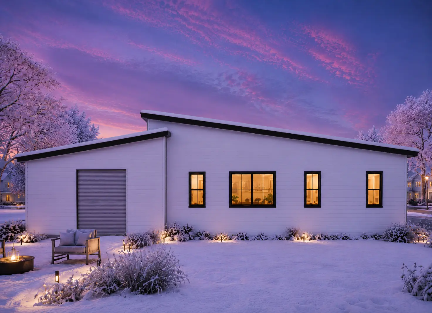 1-Story House Plan 1290 ft²: 2 Beds, 2 Baths, Open Floor Plan, without Garage