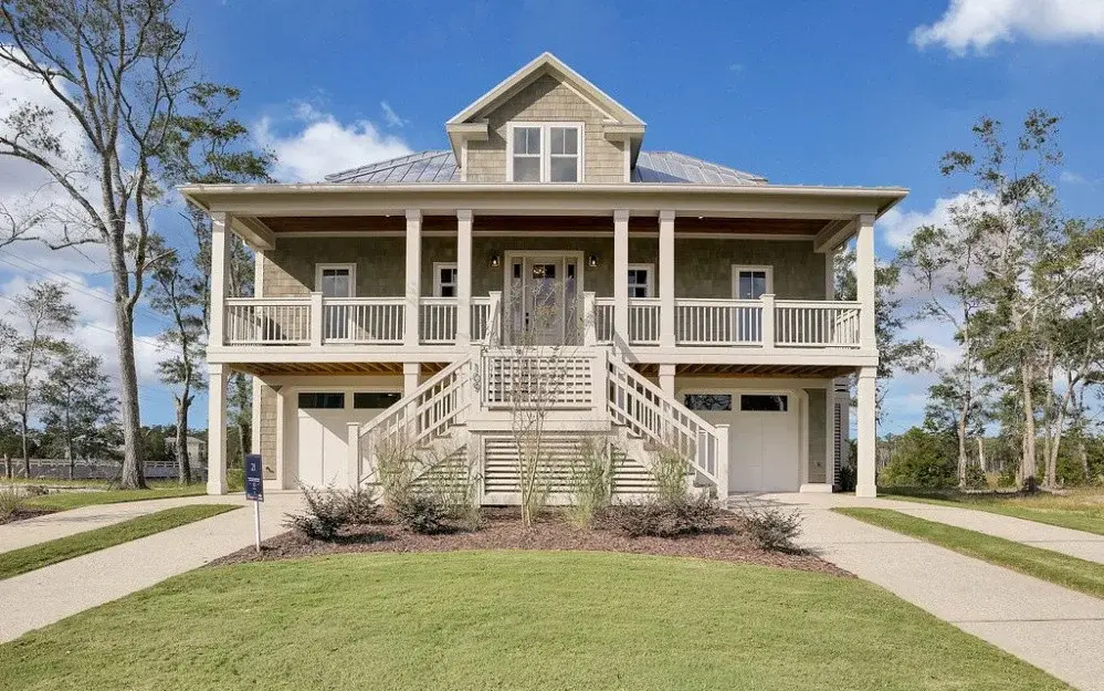 3-Story House Plan 2408 ft²: 3 Beds, Home Office, 3.5 Baths, Open Floor Plan, 4-Car Garage