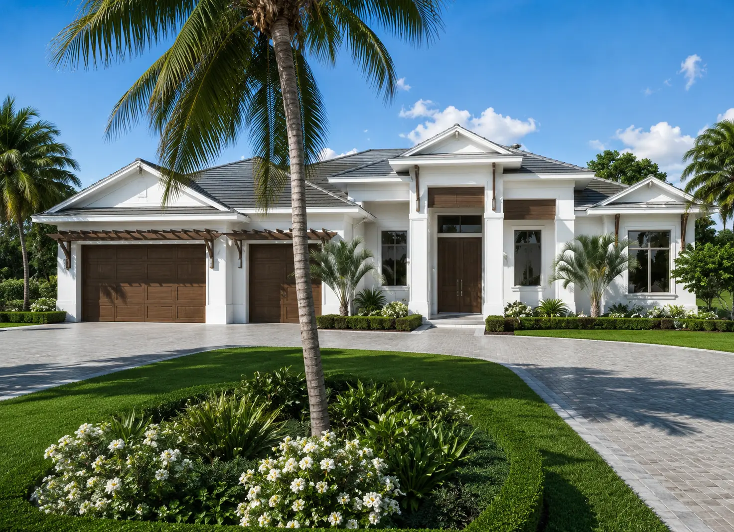 1-Story House Plan 3765 ft²: 4 Beds, 5.5 Baths, Open Floor Plan, 3-Car Garage