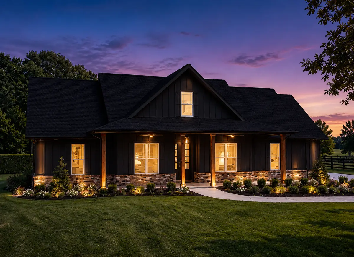 Main Images 3 – 1-Story House Plan 1993 ft²: 3 Beds, 2.5 Baths, Open Floor Plan, 2-Car Garage — 49216R