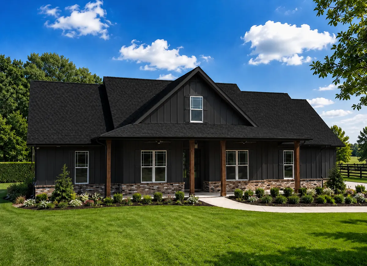 Main Images 4 – 1-Story House Plan 1993 ft²: 3 Beds, 2.5 Baths, Open Floor Plan, 2-Car Garage — 49216R