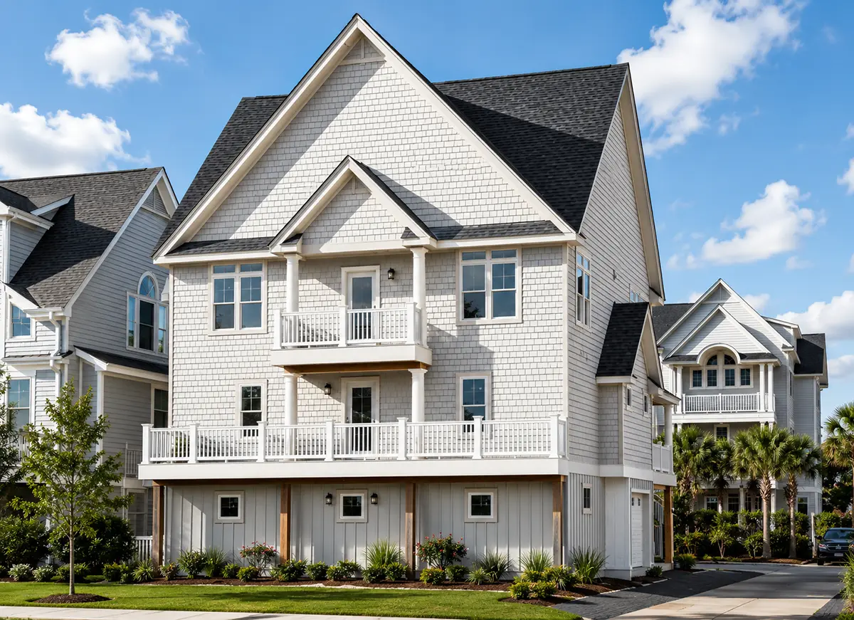 Main Images 4 – 3-Story House Plan 2624 ft²: 6 Beds, 5.5 Baths, Open Floor Plan, 4-Car Garage — 53825R