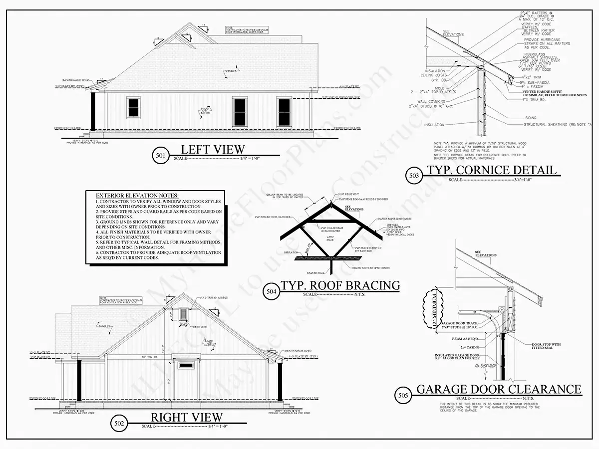 1-Story House Plan 1706 ft²: 3 Beds, 2 Baths, Open Floor Plan, 2-Car Garage