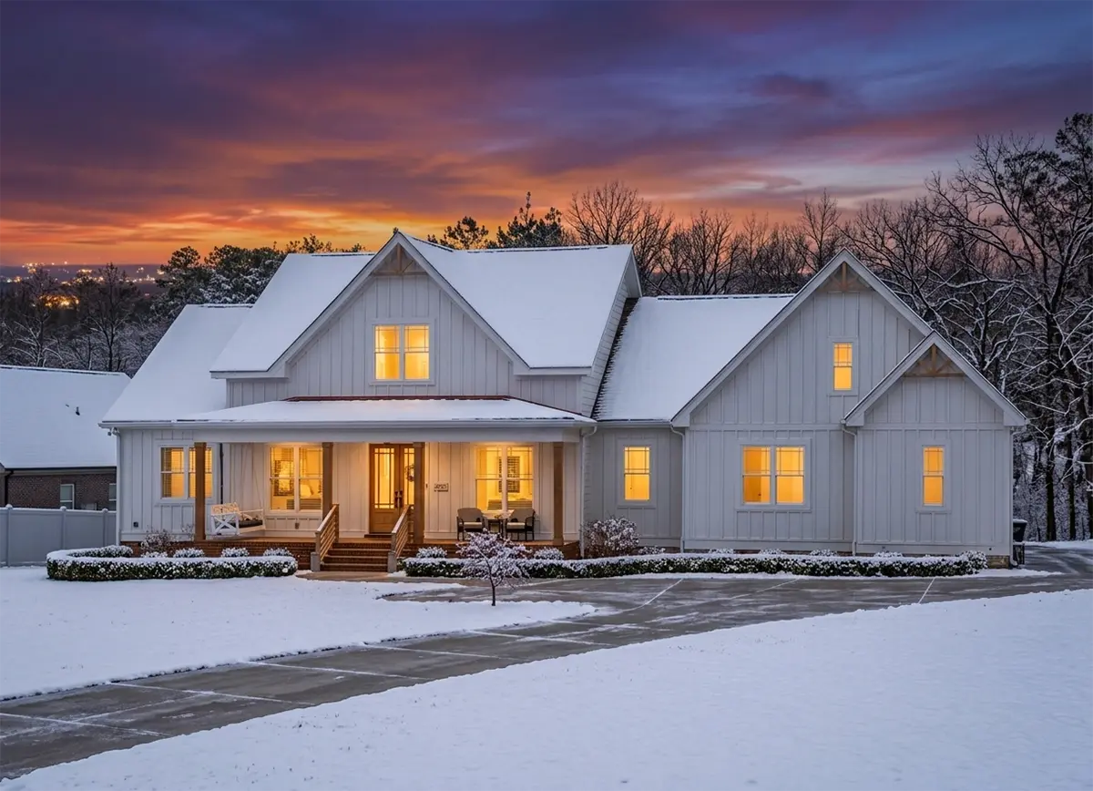 1-Story House Plan 2951 ft²: 3 Beds, Home Office, 2.5 Baths, Open Floor Plan, 3-Car Garage