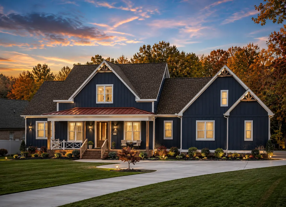 1-Story House Plan 2951 ft²: 3 Beds, Home Office, 2.5 Baths, Open Floor Plan, 3-Car Garage