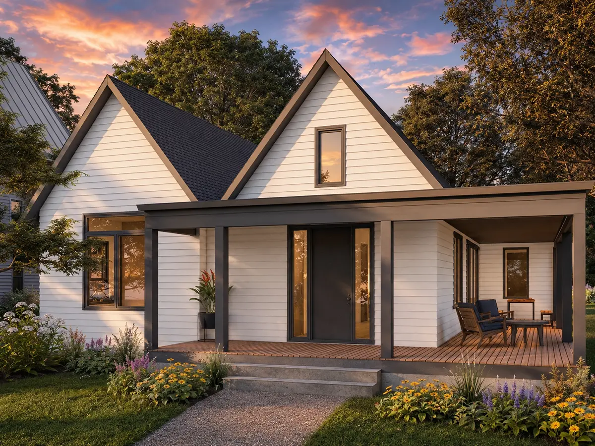 1-Story House Plan 1953 ft²: 3 Beds, 2 Baths, Open Floor Plan, without Garage