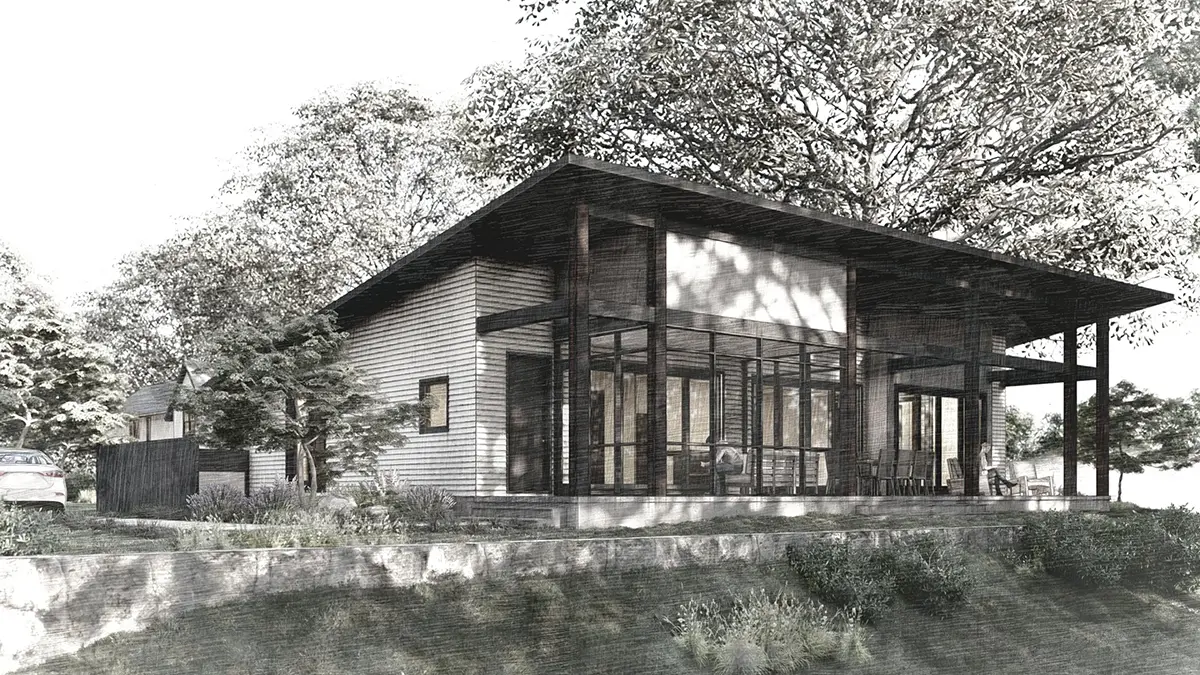 Main Images 5 – 1-Story House Plan 1862 ft²: 3 Beds, 2 Baths, Open Floor Plan, without Garage — 21419R