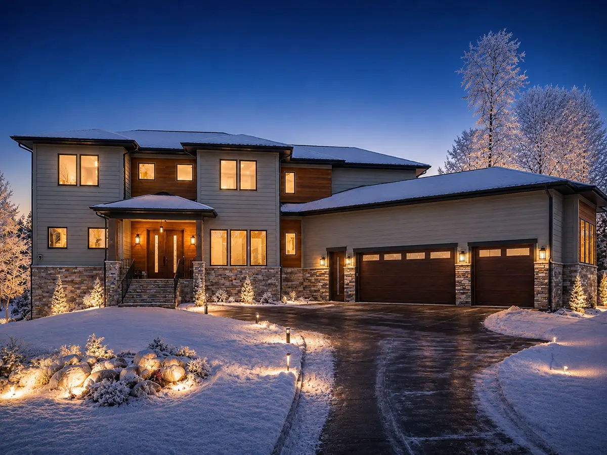 Main Images 3 – 2-Story House Plan 5204 ft²: 5 Beds, Home Office, 4.5 Baths, Open Floor Plan, 3-Car Garage — 22009R