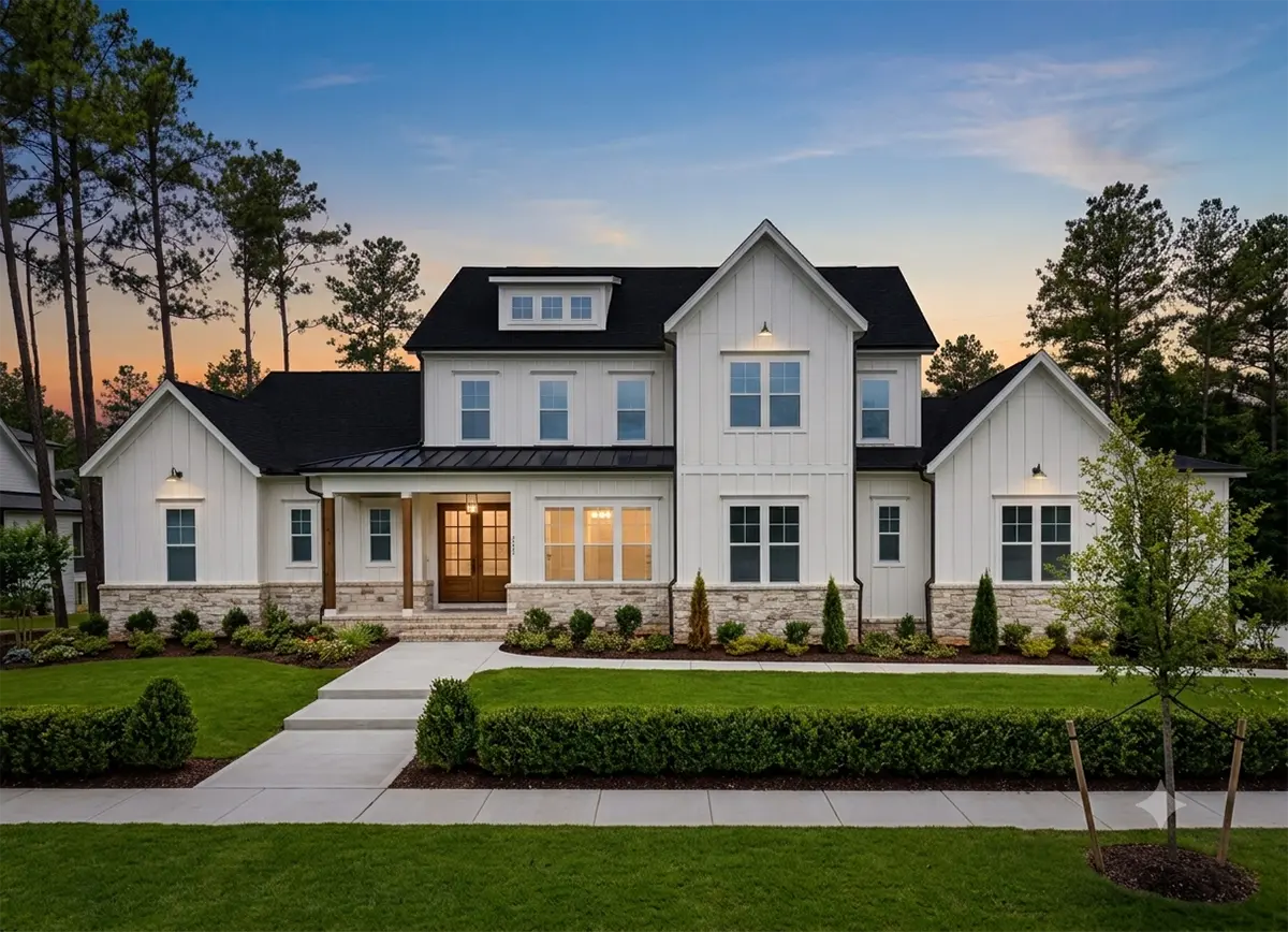 Main Images 4 – 2-Story House Plan 4200 ft²: 4 Beds, Home Office, 5 Baths, Open Floor Plan, 3-Car Garage — 52212R