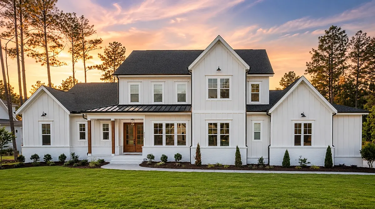 Main Images 2 – 2-Story House Plan 4200 ft²: 4 Beds, Home Office, 5 Baths, Open Floor Plan, 3-Car Garage — 52212R