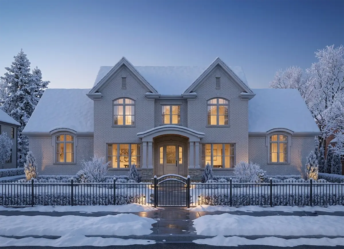 Main Images 4 – 2-Story House Plan 4500 ft²: 4 Beds, Home Office, 4 Baths, Open Floor Plan, 4-Car Garage — 12065R