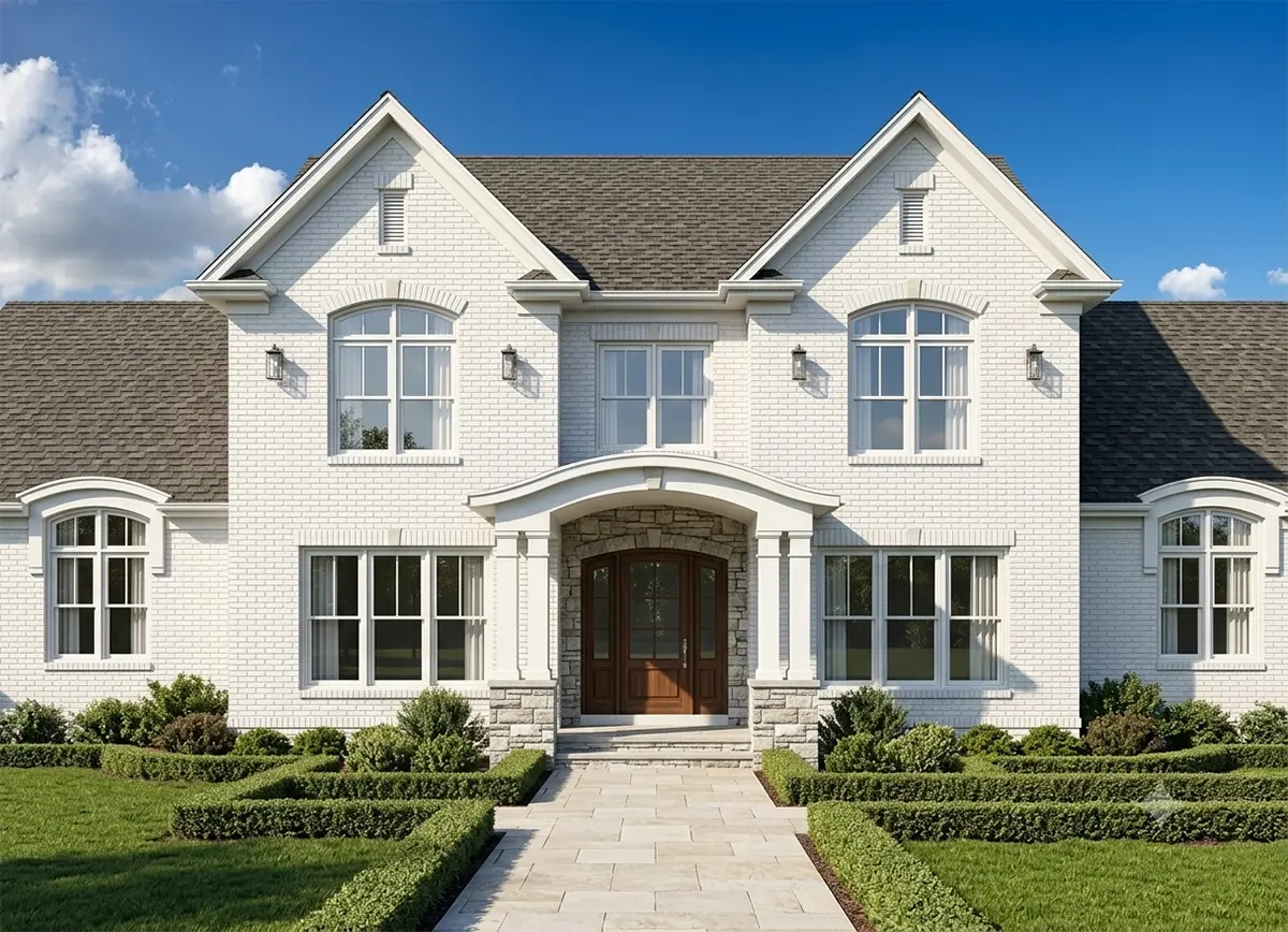 Main Images 5 – 2-Story House Plan 4500 ft²: 4 Beds, Home Office, 4 Baths, Open Floor Plan, 4-Car Garage — 12065R