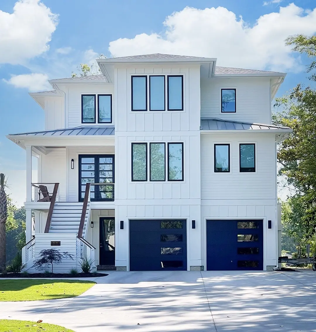 Actual Photos of House 4 – 3-Story House Plan 3275 ft²: 4 Beds, Home Office, 4.5 Baths, Open Floor Plan, 4-Car Garage — 34940R