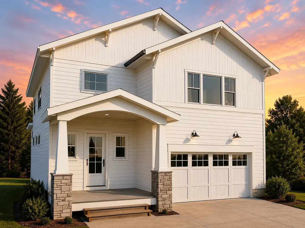 Main Images 4 – 2-Story House Plan 2470 ft²: 3 Beds, 2.5 Baths, Open Floor Plan, 2-Car Garage — 47889R