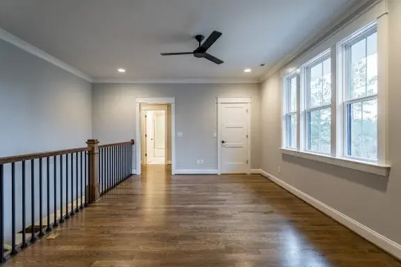 1.5-Story House Plan 4160 ft²: 4 Beds, Home Office, 4.5 Baths, Open Floor Plan, 3-Car Garage