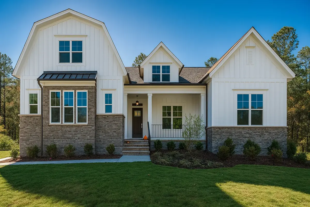 Actual Photos of House 14 – 1.5-Story House Plan 3062 ft²: 4 Beds, 3.5 Baths, Open Floor Plan, 2-Car Garage — 97890R