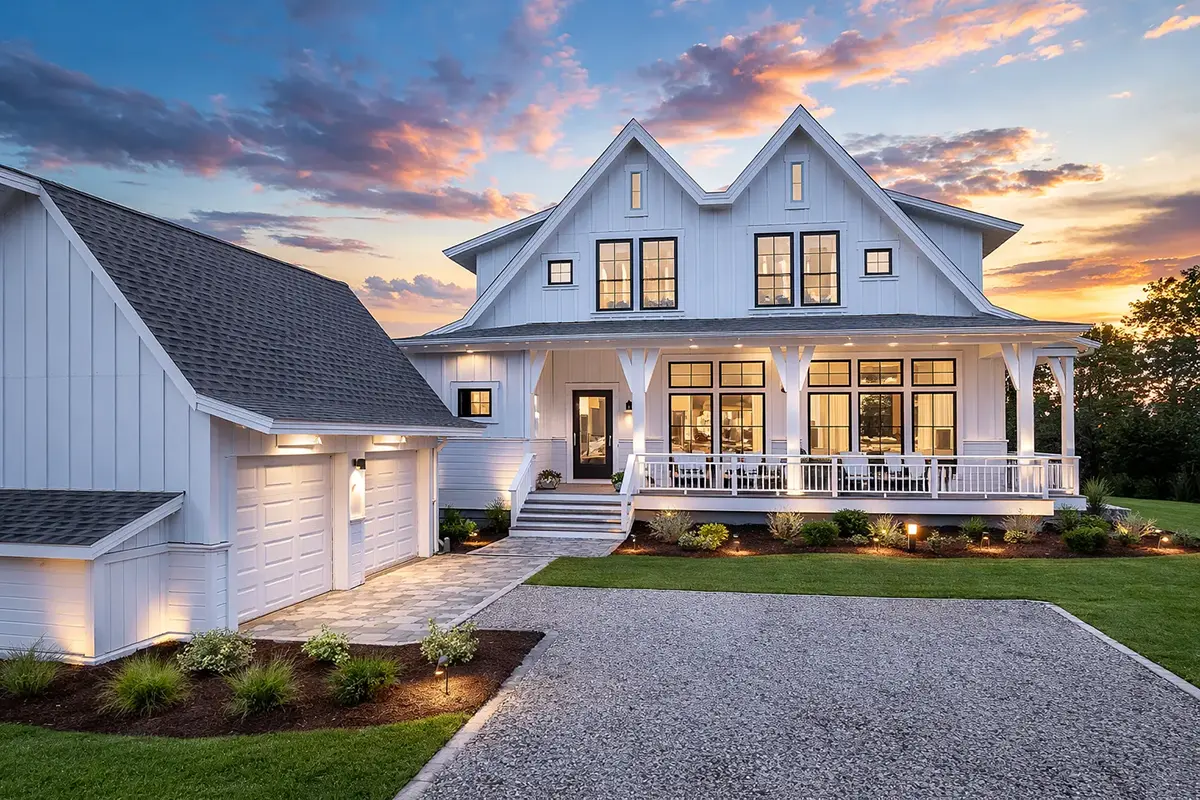 Main Images 8 – 1.5-Story House Plan 2505 ft²: 4 Beds, 4.5 Baths, Open Floor Plan, 2-Car Garage — 67118R