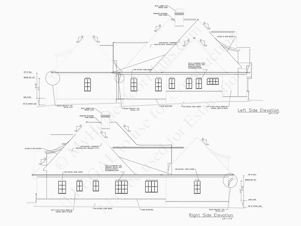 1-Story House Plan 2764 ft²: 2 Beds, Home Office, 3.5 Baths, Open Floor Plan, 2-Car Garage
