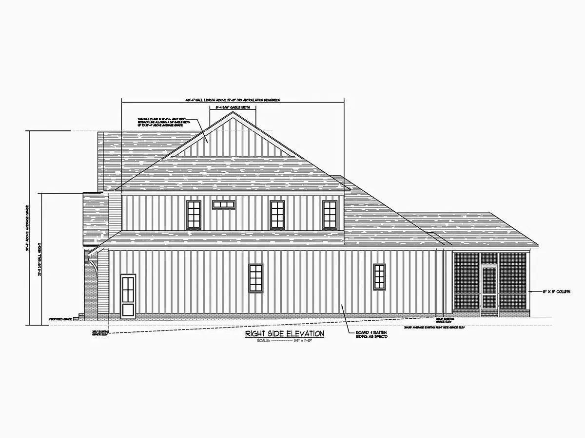 2-Story House Plan 5004 ft²: 5 Beds, 4.5 Baths, Open Floor Plan, 2-Car Garage