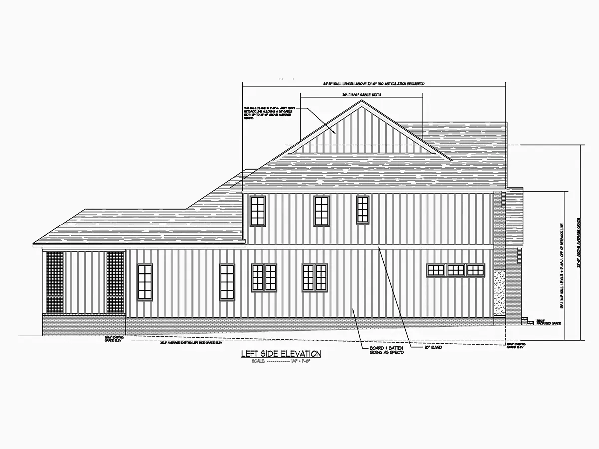 2-Story House Plan 5004 ft²: 5 Beds, 4.5 Baths, Open Floor Plan, 2-Car Garage