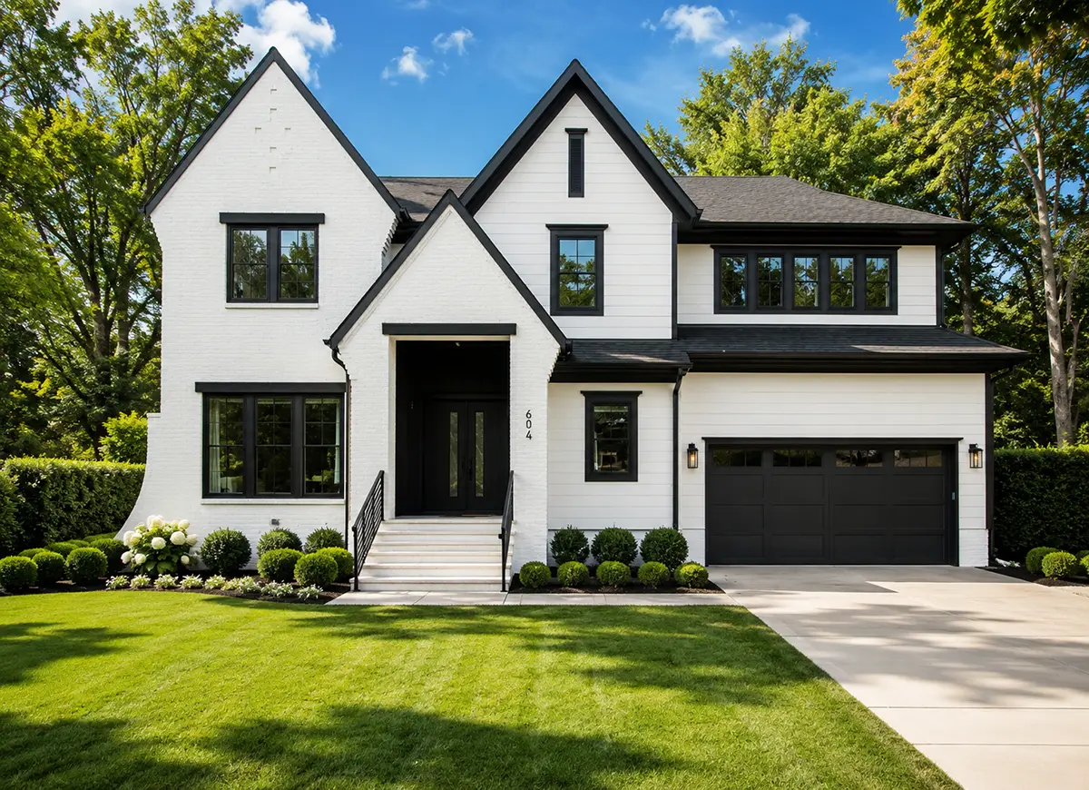 2-Story House Plan 5004 ft²: 5 Beds, 4.5 Baths, Open Floor Plan, 2-Car Garage