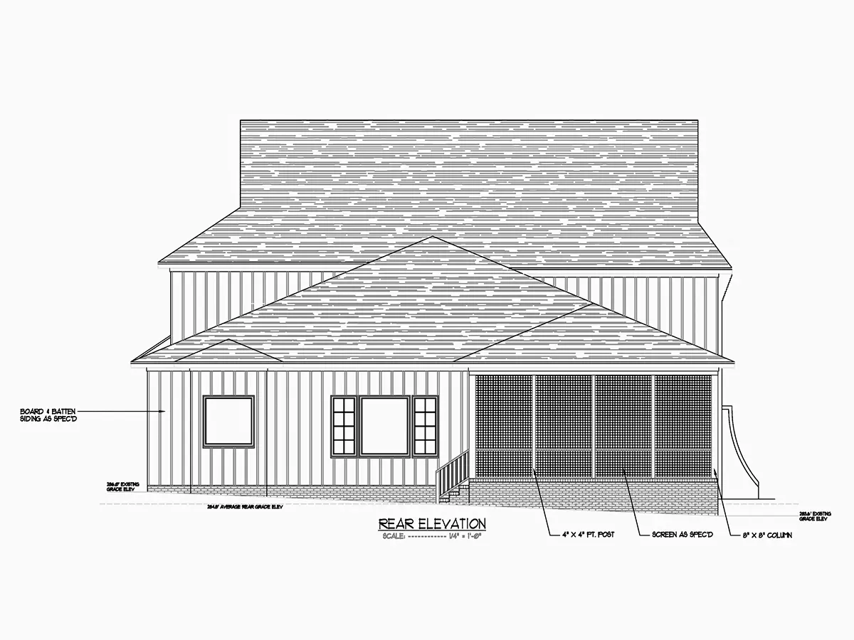 2-Story House Plan 5004 ft²: 5 Beds, 4.5 Baths, Open Floor Plan, 2-Car Garage