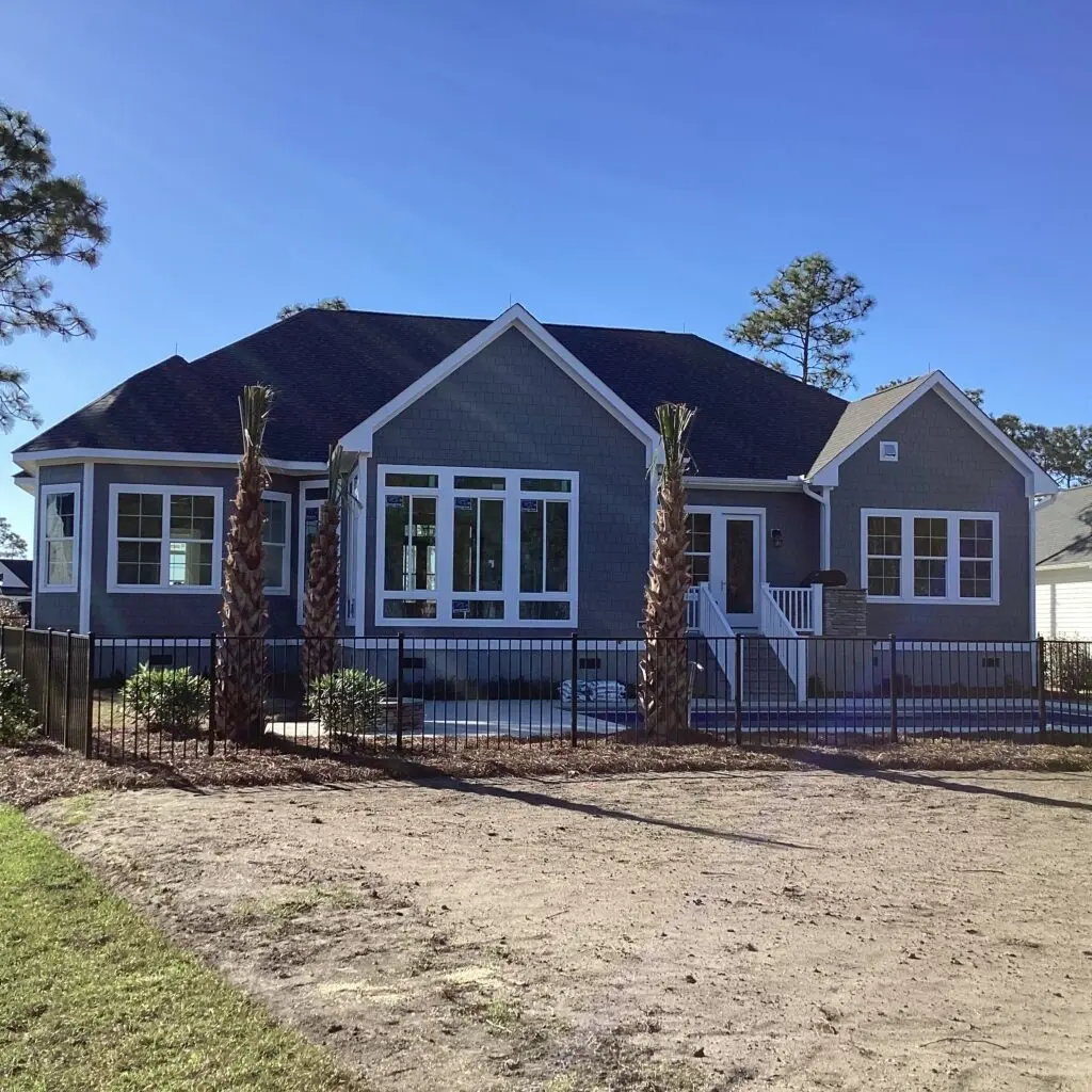 1-Story House Plan 3607 ft²: 3 Beds, 5.5 Baths, Open Floor Plan, 2-Car Garage