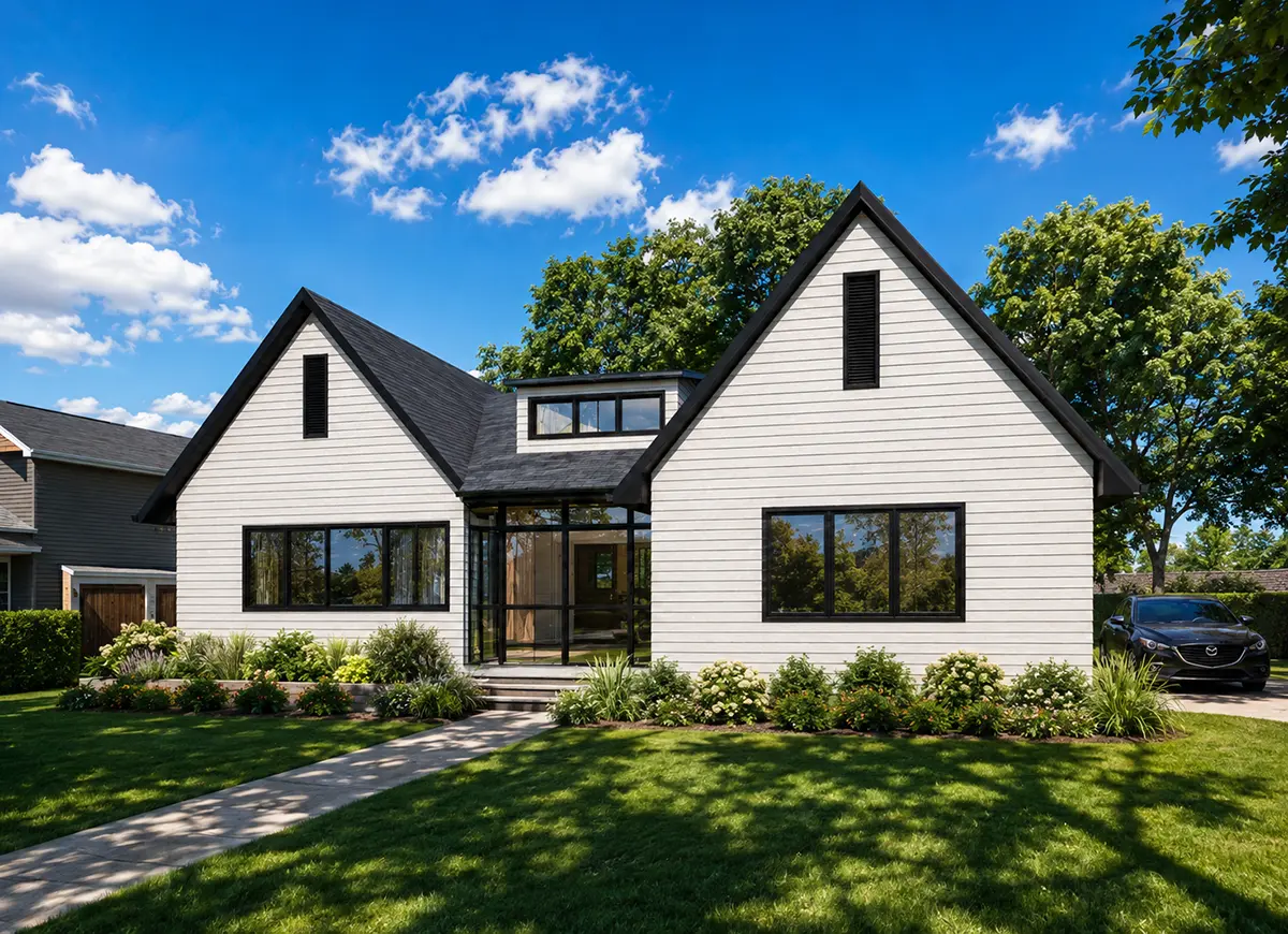 1-Story House Plan 2168 ft²: 3 Beds, Home Office, 2 Baths, Open Floor Plan, 2-Car Garage