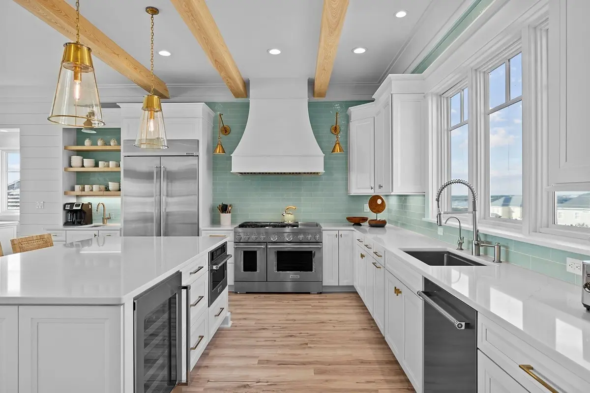 3-Story House Plan 5091 ft²: 5 Beds, 5 Baths, Open Floor Plan, 2-Car Garage