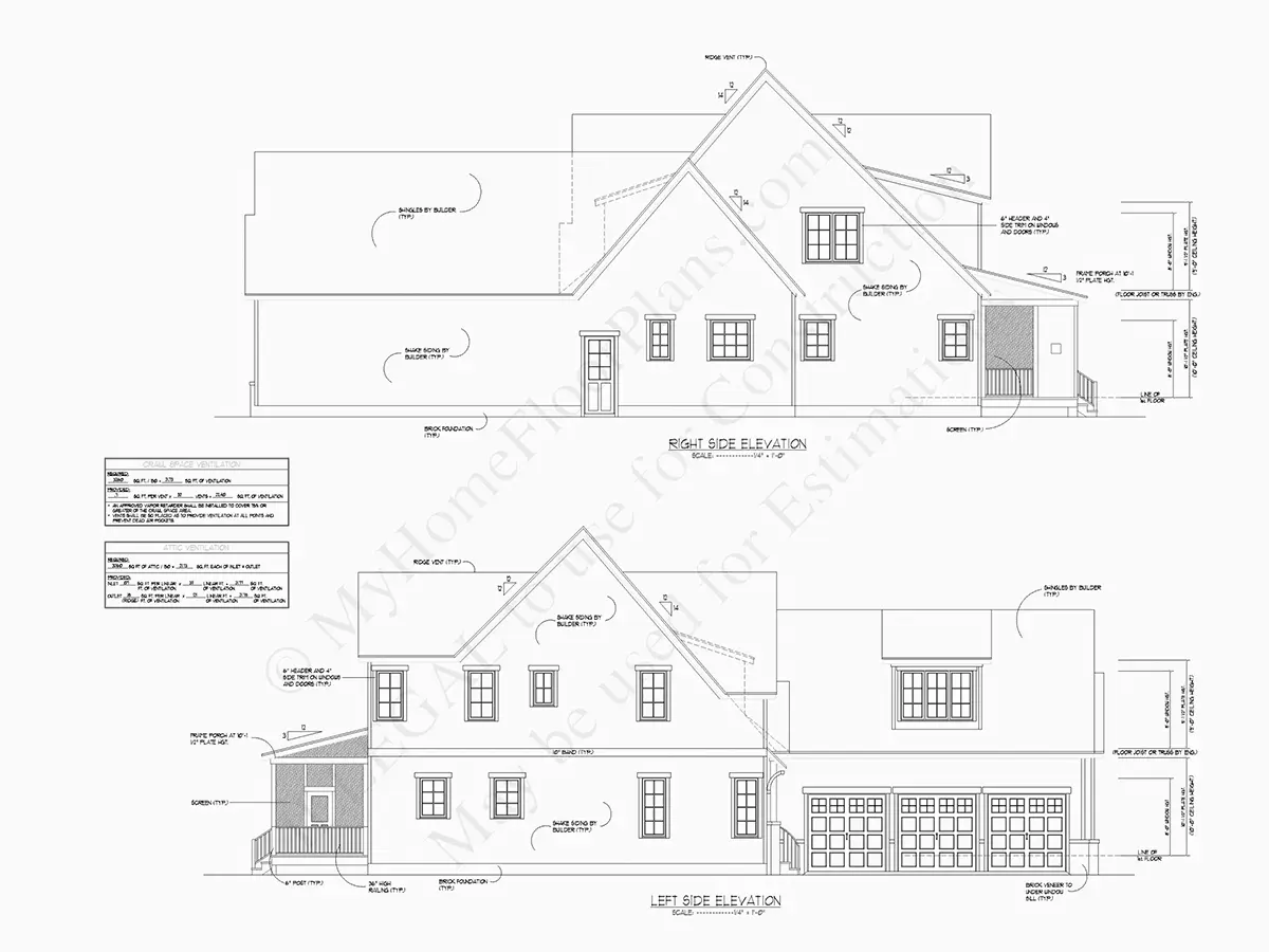 1.5-Story House Plan 4579 ft²: 4 Beds, 3.5 Baths, Open Floor Plan, 3-Car Garage