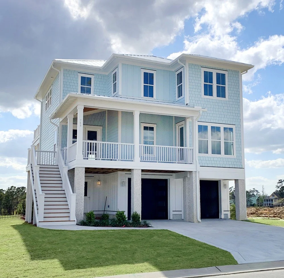 3-Story House Plan 3005 ft²: 4 Beds, Home Office, 4 Baths, Open Floor Plan, 2-Car Garage
