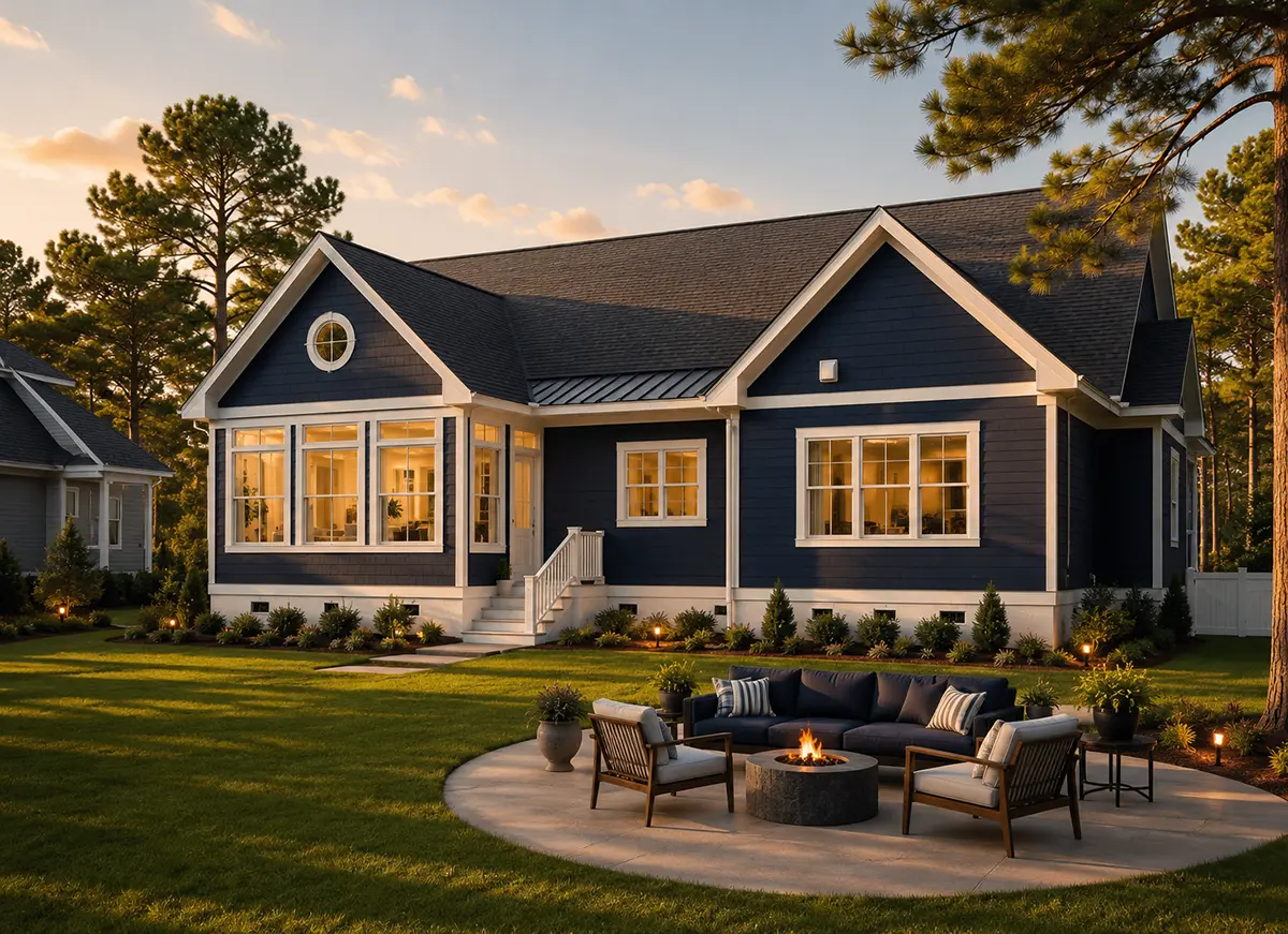 1.5-Story House Plan 2827 ft²: 4 Beds, 3.5 Baths, Open Floor Plan, 2-Car Garage