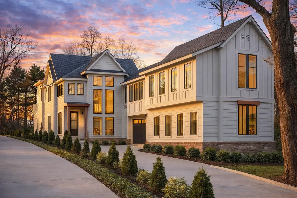 2-Story House Plan with Basement 4452 ft²: 4 Beds, Home Office, 5.5 Baths, Open Floor Plan, 2-Car Garage