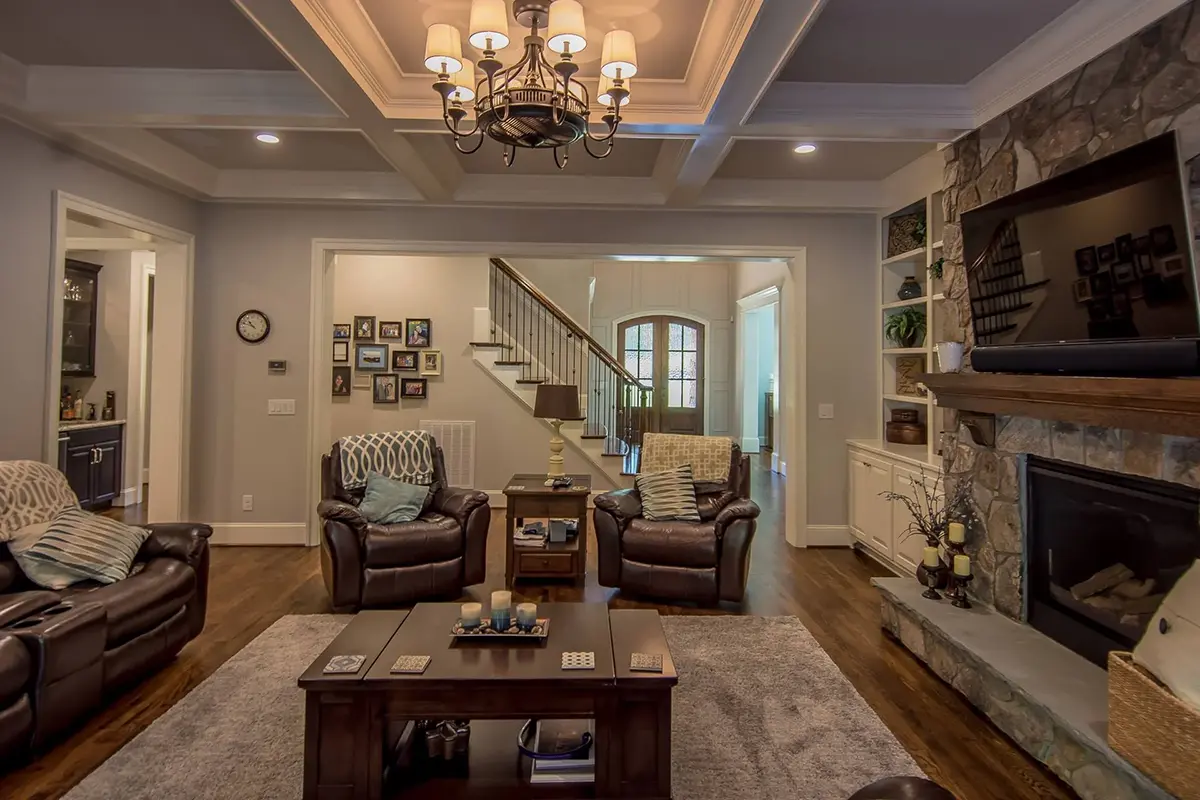 Interior 10 – 3-Story House Plan 5355 ft²: 5 Beds, Home Office, 5.5 Baths, 3-Car Garage — 85576R