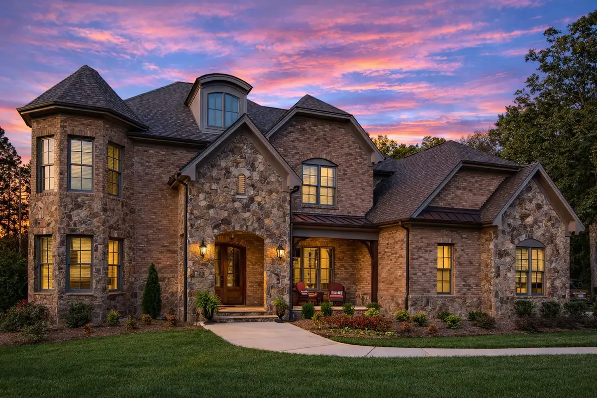 Main Images 4 – 3-Story House Plan 5355 ft²: 5 Beds, Home Office, 5.5 Baths, 3-Car Garage — 85576R