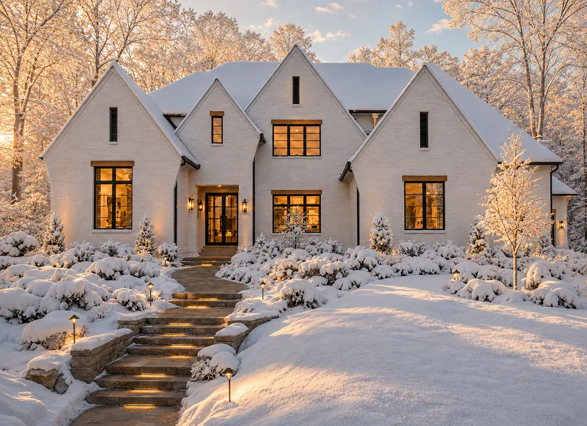 Main Images 3 – 2-Story House Plan with Basement 6450 ft²: 6 Beds, Home Office, 6.5 Baths, Open Floor Plan, 3-Car Garage — 36963R