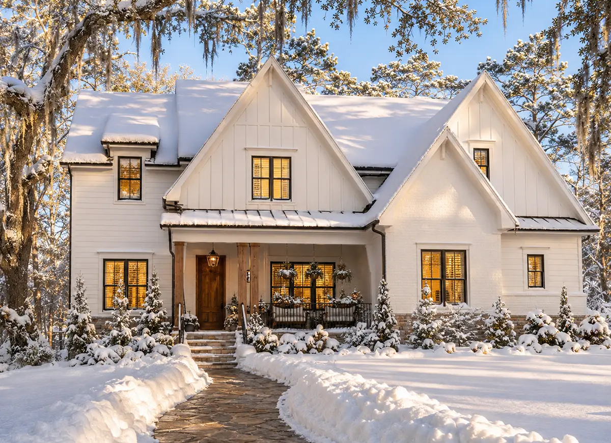 Main Images 4 – 3-Story House Plan 4001 ft²: 5 Beds, Home Office, 5.5 Baths, Open Floor Plan, 3-Car Garage — 29445R