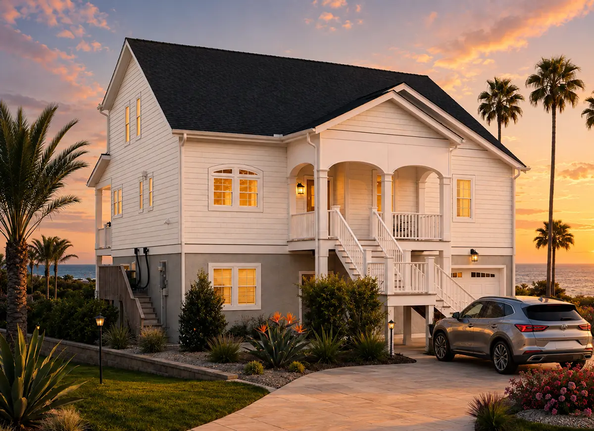 Main Images 3 – 3-Story House Plan 2696 ft²: 4 Beds, 3 Baths, Open Floor Plan, 2-Car Garage — 25020R