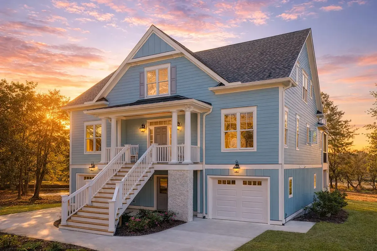 Main Images 5 – 3-Story House Plan 3291 ft²: 4 Beds, Home Office, 4.5 Baths, Open Floor Plan, 4-Car Garage — 47749R