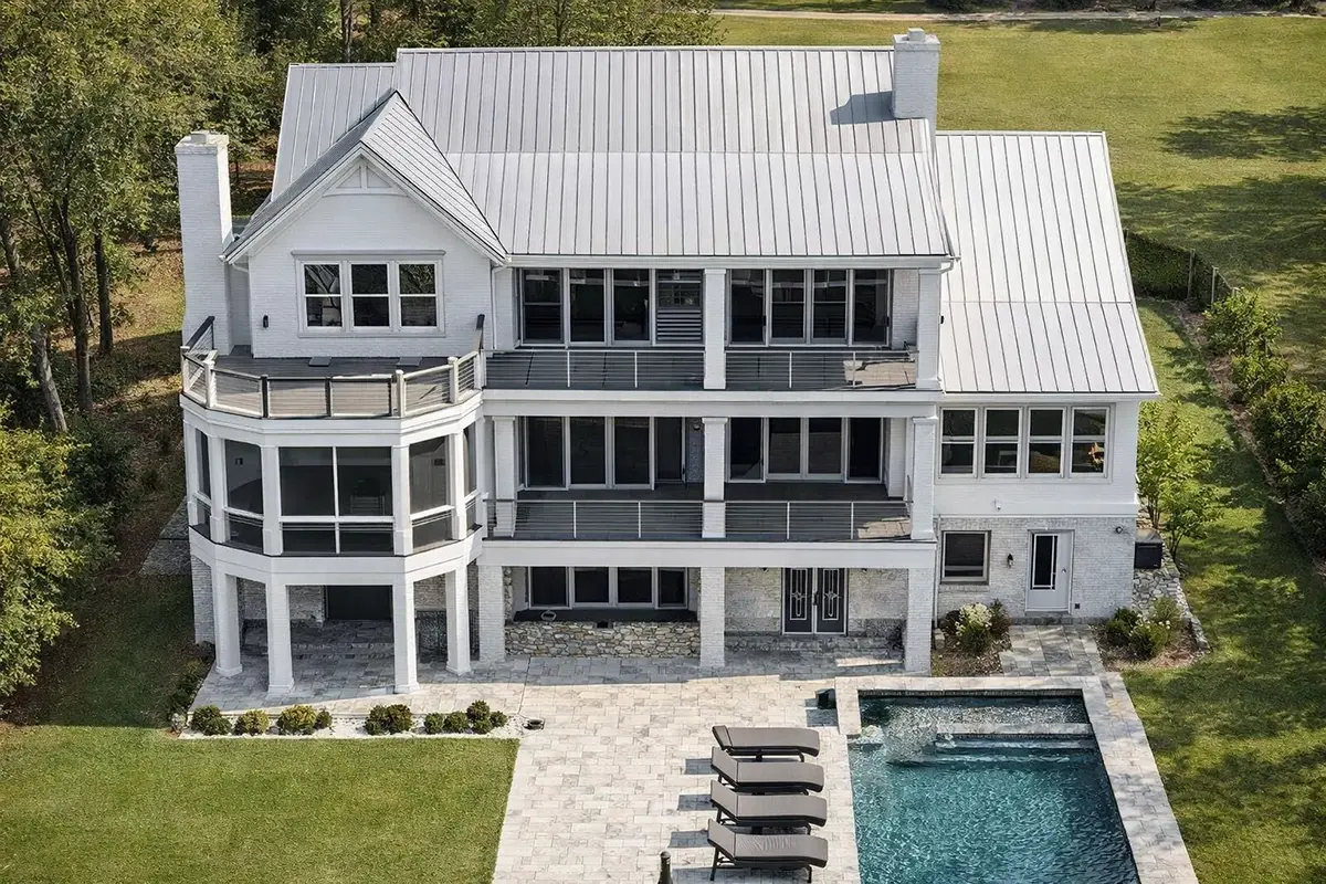 Main Images 5 – 3-Story House Plan 4222 ft²: 4 Beds, Home Office, 5.5 Baths, Open Floor Plan, 4-Car Garage — 81508R