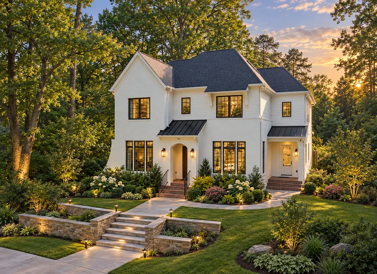 Main Images 4 – 2-Story House Plan 4400 ft²: 5 Beds, 5.5 Baths, Open Floor Plan, without Garage — 30387R