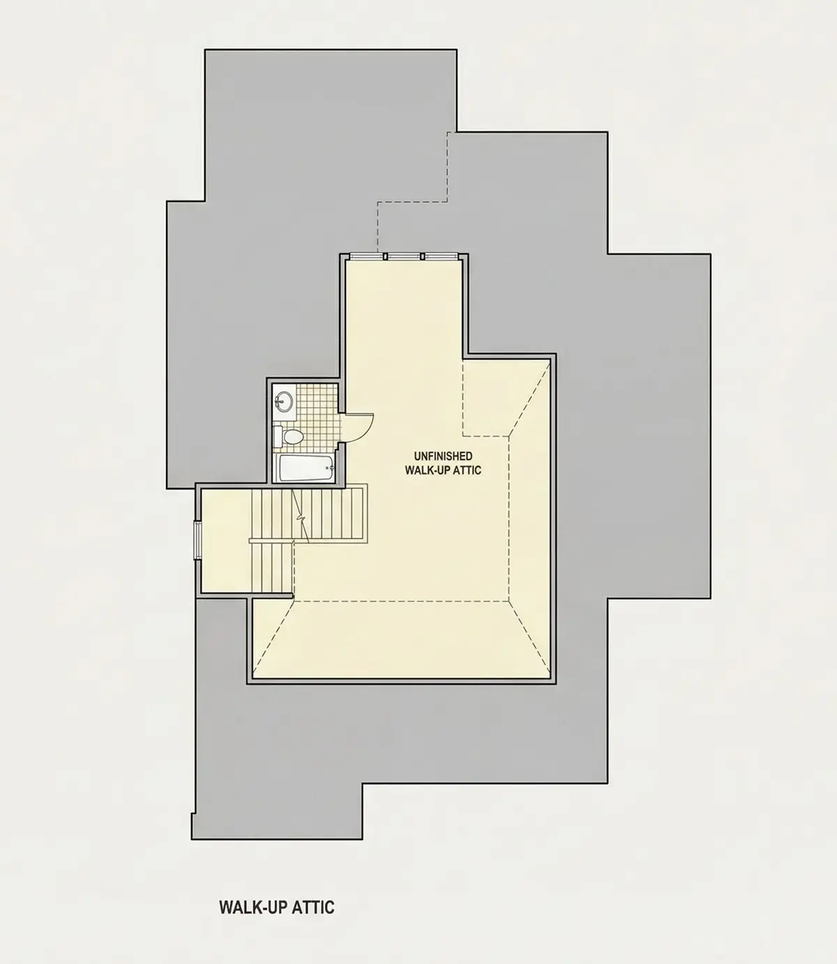 Third Floor 23 – 2-Story House Plan 4400 ft²: 5 Beds, 5.5 Baths, Open Floor Plan, without Garage — 30387R