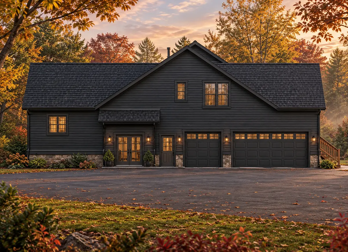Main Images 6 – 1.5-Story House Plan 3050 ft²: 2 Beds, Home Office, 3 Baths, Open Floor Plan, 3-Car Garage — 79515R
