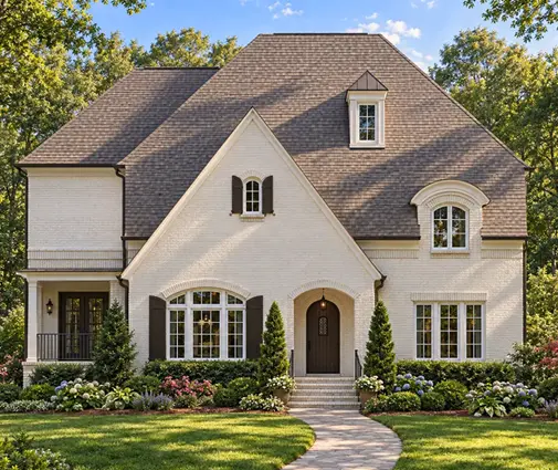 Thumbnail 1 – 2-Story House Plan with Basement 5705 ft²: 5 Beds, 5.5 Baths, Open Floor Plan, 2-Car Garage — 26217R